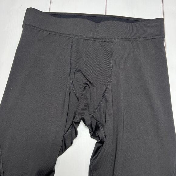 Hylete Apex 3/4 Compression Tights SIZE M Black Workout Gym Performance Pants - Picture 7 of 11